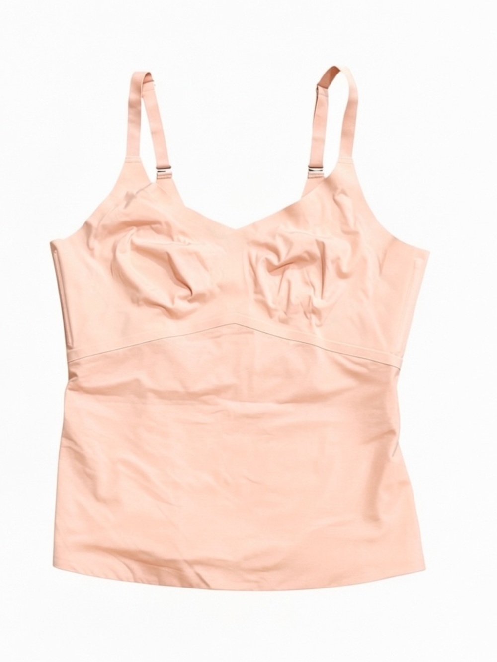 Honeylove Liftwear Cami Tank Shapewear Blush Wireless Size 1X Slimming